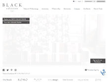 Tablet Screenshot of blackedition.com